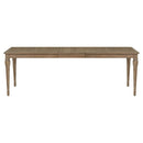 Hickory Grove Rectangular Leg Table image