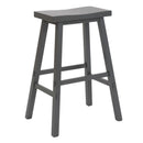 Creations 30 Inch Sawhorse Stool- Gray image