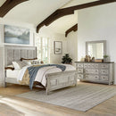 Heartland King Opt Panel Bed, Dresser & Mirror image