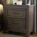 Thornwood Hills 2 Drawer Nightstand in Rock Beaten Gray image