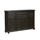 Harvest Home Hall Buffet in Chalkboard