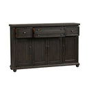 Liberty Furniture Harvest Home Hall Buffet in Chalkboard