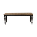 Liberty Furniture Harvest Home Rectangular Leg Dining Table in Chalkboard