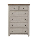 Farmhouse Reimagined Poster Bed, Dresser & Mirror, Chest image