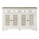 Magnolia Manor Hall Buffet in Antique White image