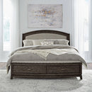 Avalon King Uph Storage Bed image