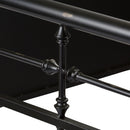 Vintage Series Metal Bed in Black image