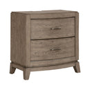 Avalon Nightstand with Charging Station in Burnished Beige image