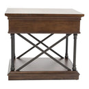 Tribeca End Table in Cordovian Brown image