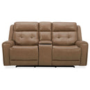 Carrington Loveseat w/Console P3 & ZG - York Sand image