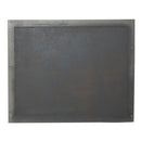 Belmar Mirror in Washed Taupe and Silver Champagne