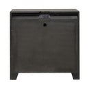 Liberty Furniture Skyview Lodge Nightstand with Charging Station in Cobblestone