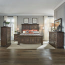 Big Valley King California Panel Bed, Dresser & Mirror, Chest, Night Stand image