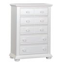 Summer House 5 Drawer Chest in White image