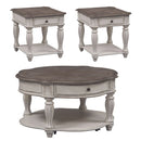 Magnolia Manor 3 Piece Set (1-Cocktail 2-End Tables) image