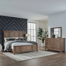 Haven Hills King Panel Bed, Dresser & Mirror image