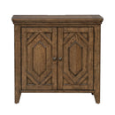 Carolina Park 2 Door Bedside Chest w/ Charging Station
