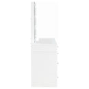 Regina Makeup Vanity Table with LED Mirror and Stool