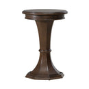Arden Road Round Chairside Table in Satin Cherry image