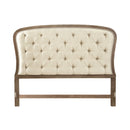 Americana Farmhouse Queen Tufted Panel Headboard image