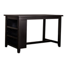 Brook Creek 5 Piece Counter Set in Black