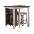 Brook Creek 3 Piece Counter Set - Two Tone