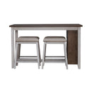 Brook Creek 5 Piece Counter Set- Two Tone