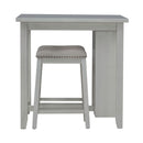 Brook Creek 3 Piece Counter Set - White