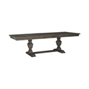 Liberty Furniture Westfield Trestle Table in Havana Brown