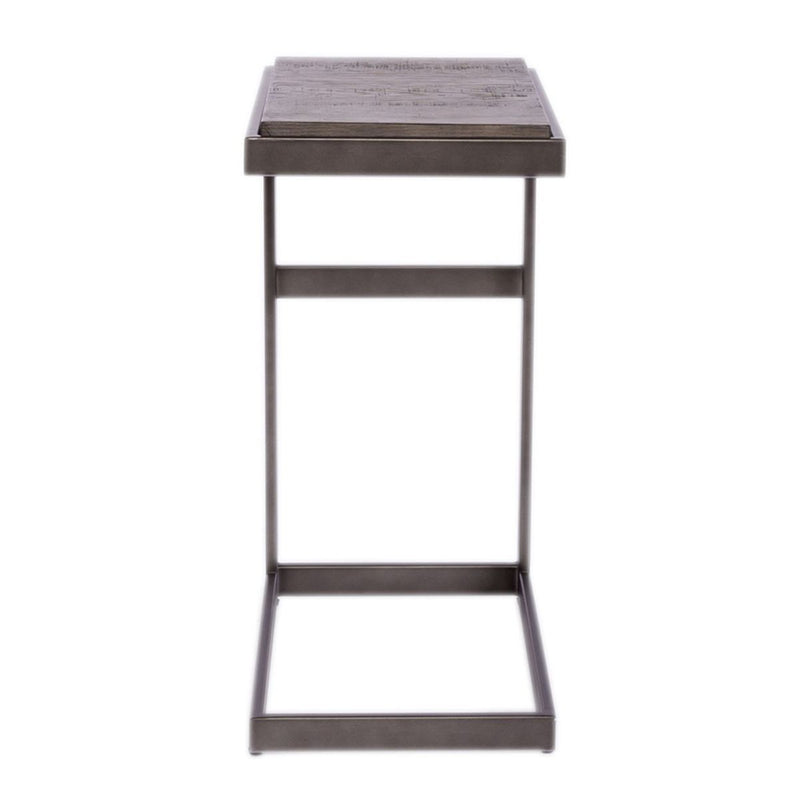 Liberty Furniture Modern View Laptop Table in Gray image