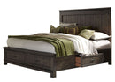 Liberty Thornwood Hills Queen Two Sided Storage Bed in Rock Beaten Gray 759-BR-Q2S image