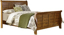 Liberty Furniture Grandpa's Cabin King Sleigh Bed in Age Oak image