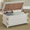 Dockside II Storage Trunk in White image
