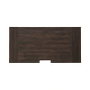Paradise Valley 2 Door Bedside Chest with Charging Station in Saddle Brown image