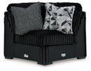 Midnight-Madness Sectional with Chaise