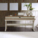 Farmhouse Reimagined Console Bar Table in Antique White image