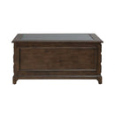 Arden Road Square Collector Cocktail Table in Satin Cherry image