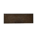 Magnolia Manor Hall Console in Antique White & Weathered Bark EST SHIP TIME APPX 4 WEEKS image