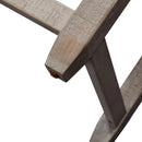 Parkland Falls Console Bar Table in Weathered Taupe image