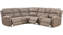Acme Olwen Power Motion Sectional Sofa in Mocha Nubuck 54590
