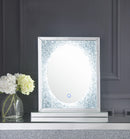 Noralie Mirrored & Faux Diamonds Accent Decor (LED)