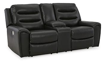 Warlin Power Reclining Loveseat with Console