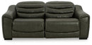 Center Line Power Reclining Sectional Loveseat