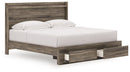 Elbrim Panel Storage Bed