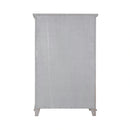 River Place Armoire in Riverstone White and Tobacco image
