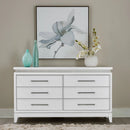 Reflections 6 Drawer Dresser w/ Lights image