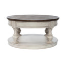 Morgan Creek Cocktail Table in Antique White image
