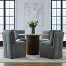 Accent Dining Accent Dining Chair w/ Casters - Sapphire image