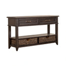 Mill Creek 2 Drawer Sofa Table in Peppercorn image