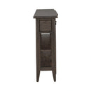 Paradise Valley Hall Console Table in Saddle Brown EST SHIP TIME APPX 4 WEEKS image
